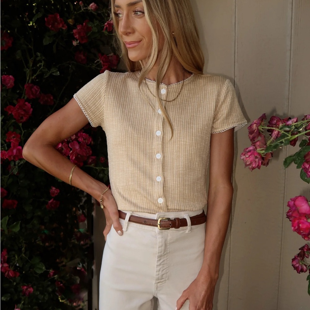 Shop Stevie Bennie Ribbed Top